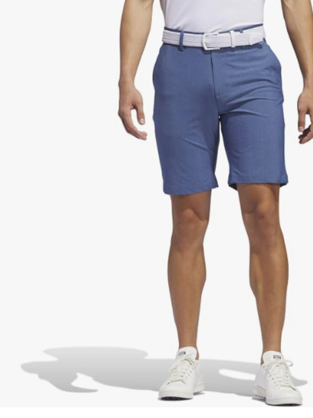 Adidas | Dobby Textured 9" Golf Shorts | Preloved Ink (Blue) | Men's 34